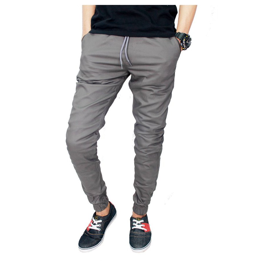 Celana Jogger Polos Joger Pria