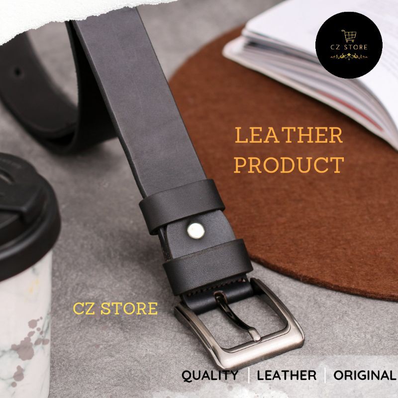 Sabuk pria kulit asli Sabuk pria kulit asli original Ikat pinggang pria kulit  Ikat pinggang pria ku