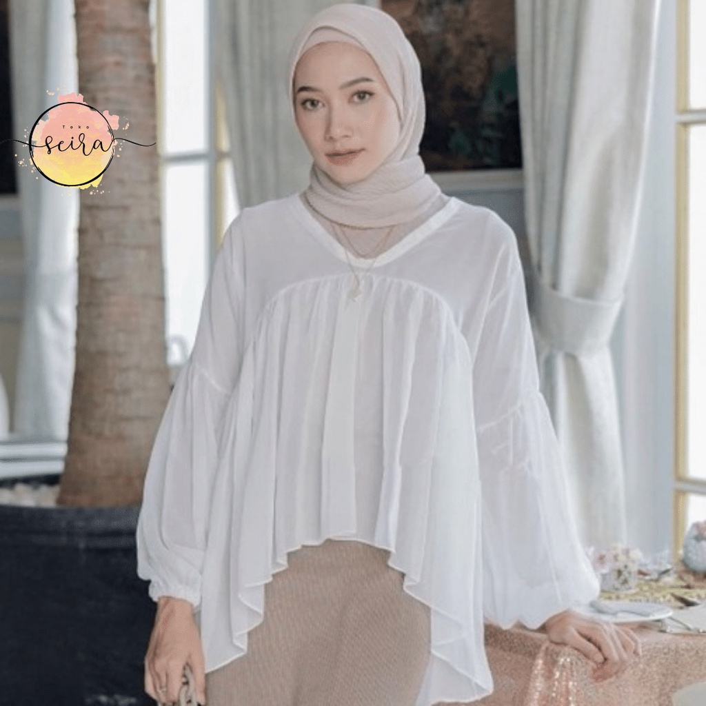 [BISA COD] Blouse Outer Dealova / Atasan Wanita Dealova