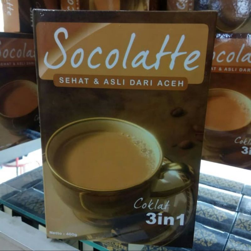 

socolatte aceh 3 in 1 | 400 gram asli bubuk coklat dari aceh