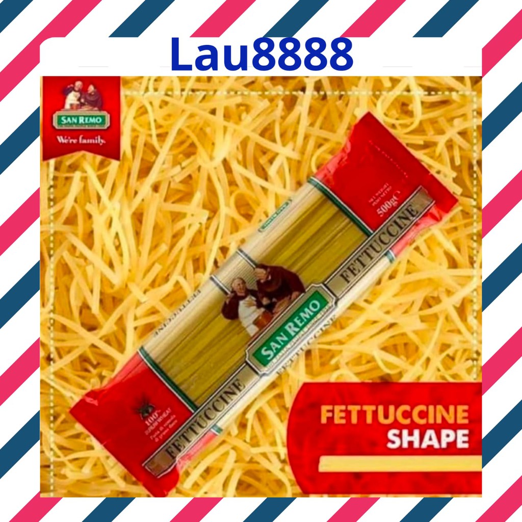 

San Remo Fettuccine/ pasta / mie instant 500g