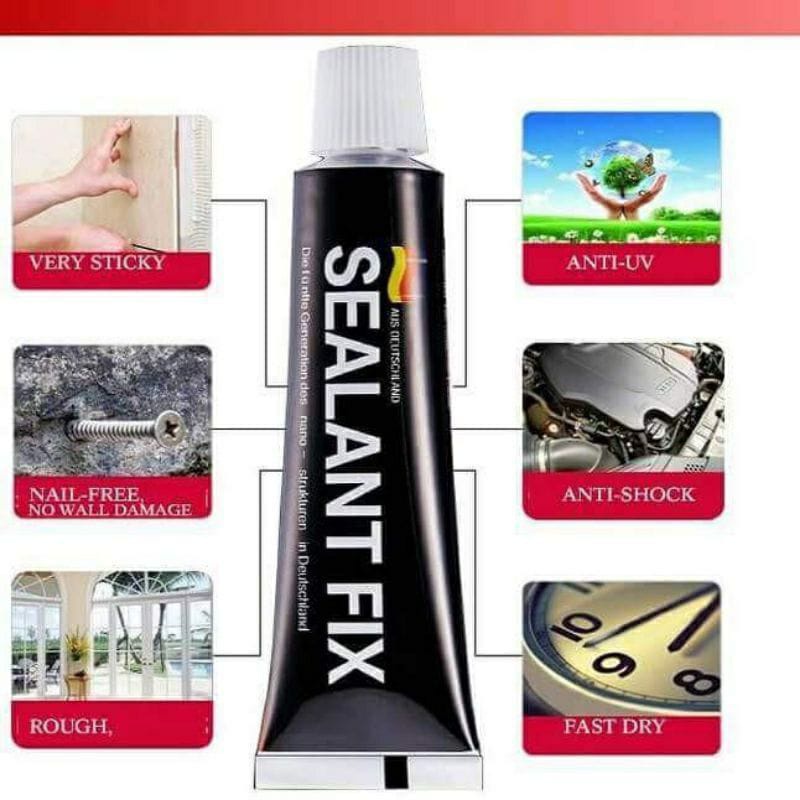 {HJ_888}Lem Anti Bocor Cepat Kering super kuat / Lem Stainless Sealant Fix