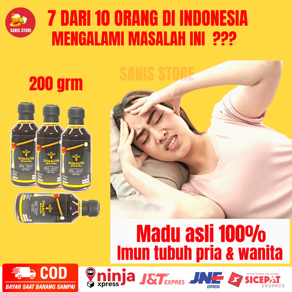 

Madu Murni Hutan Asli 100% Original Alami Tanpa Campuran Suplemen Untuk Meningkatkan Imun Tubuh Pria Dan Wanita/200Gram