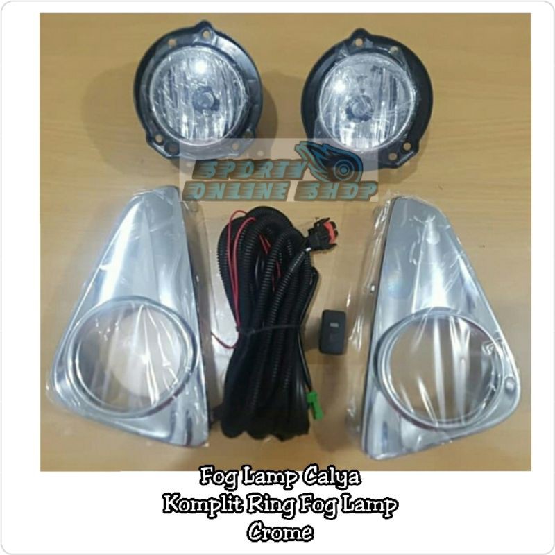 Fog Lamp Calya Komplit Garnish Crome