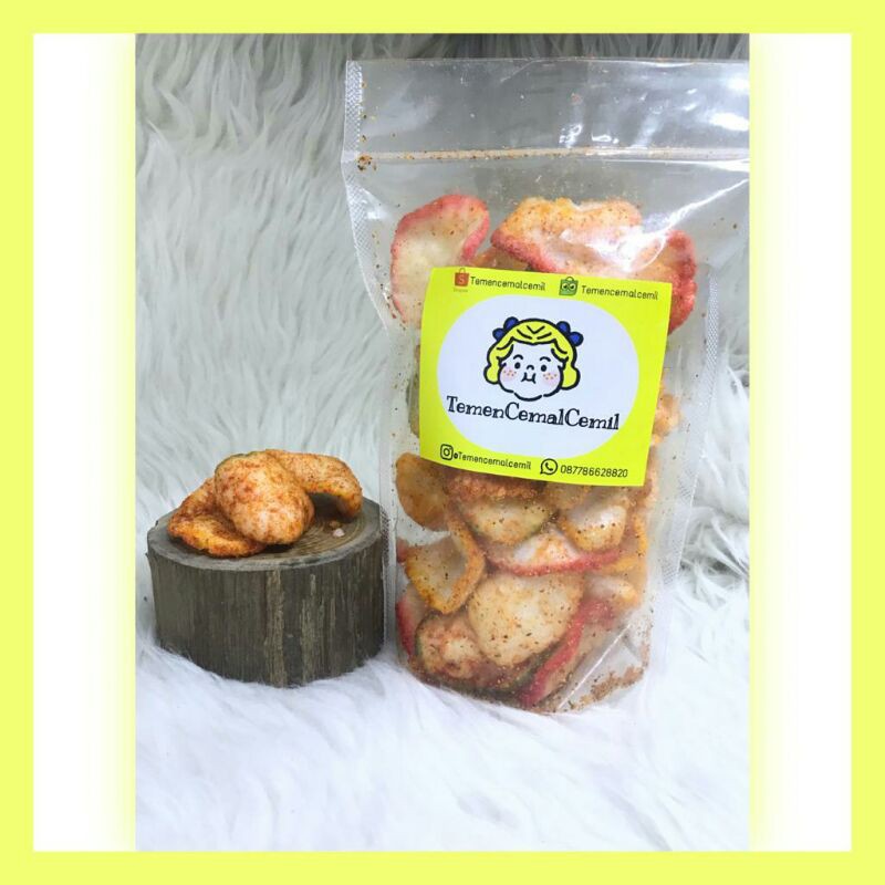 

KRUPUK BAWANG / SEBLAK ASIN PEDAS 80 GRAM