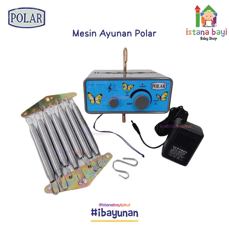 Adaptor Ayunan Otomatis/Ayunan electrik/Buayan bayi FREE BUBBLE WRAP