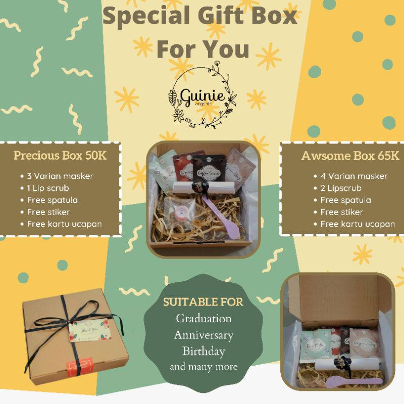 

Hampers Skincare by Guinie Organic
