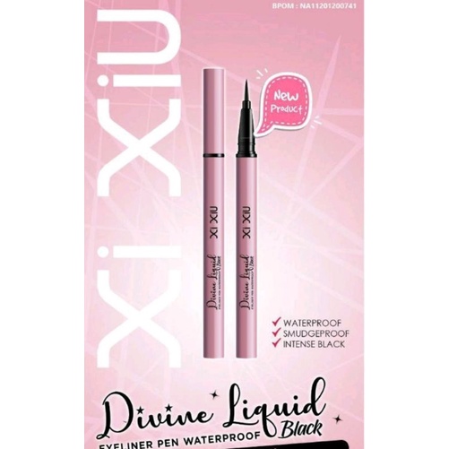 Xi Xiu Divine Liquid Eyeliner/ Eyeliner spidol waterproof