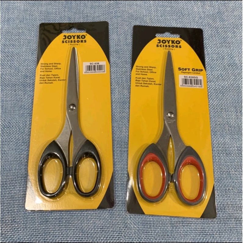 

Joyko Gunting SC-838/SC-838SG gunting kuat dan tajam(sedang)