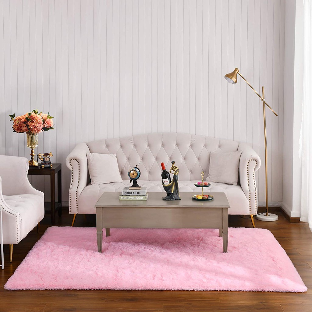 karpet bulu tebal 3,5cm ukuran 100x200