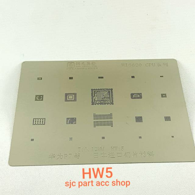 Cetakan Ic Plat Bga Ic Cpu Msm Amaoe