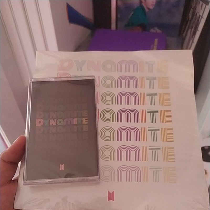 VINYL DAN CASSETTE DYNAMITE BUTTER BTS OFFICIAL SEALED DAN UNSEALED