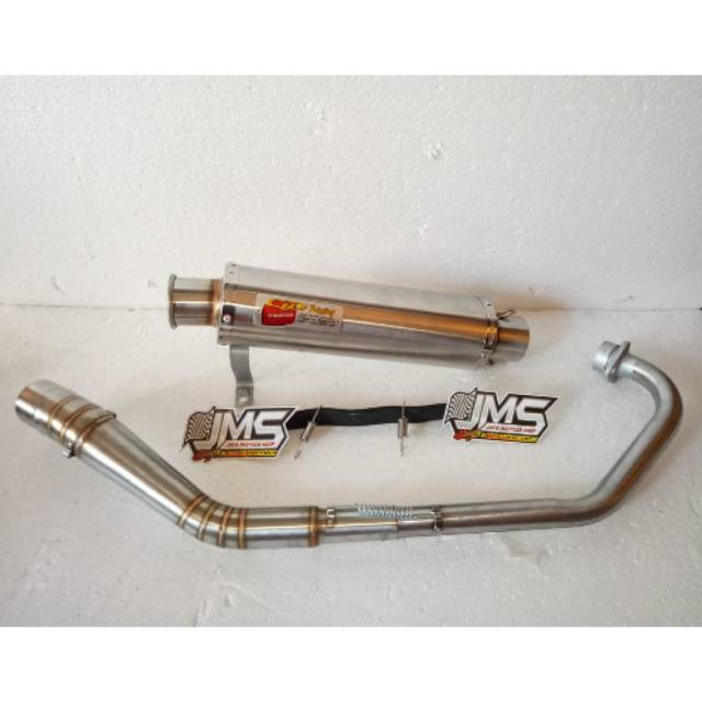 Knalpot cld monster for jupiter mx new. Mx old mx king ada