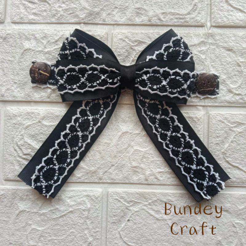 Konektor Hijab Rajut / Konektor Hijab Renda / Konektor Hijab Pita