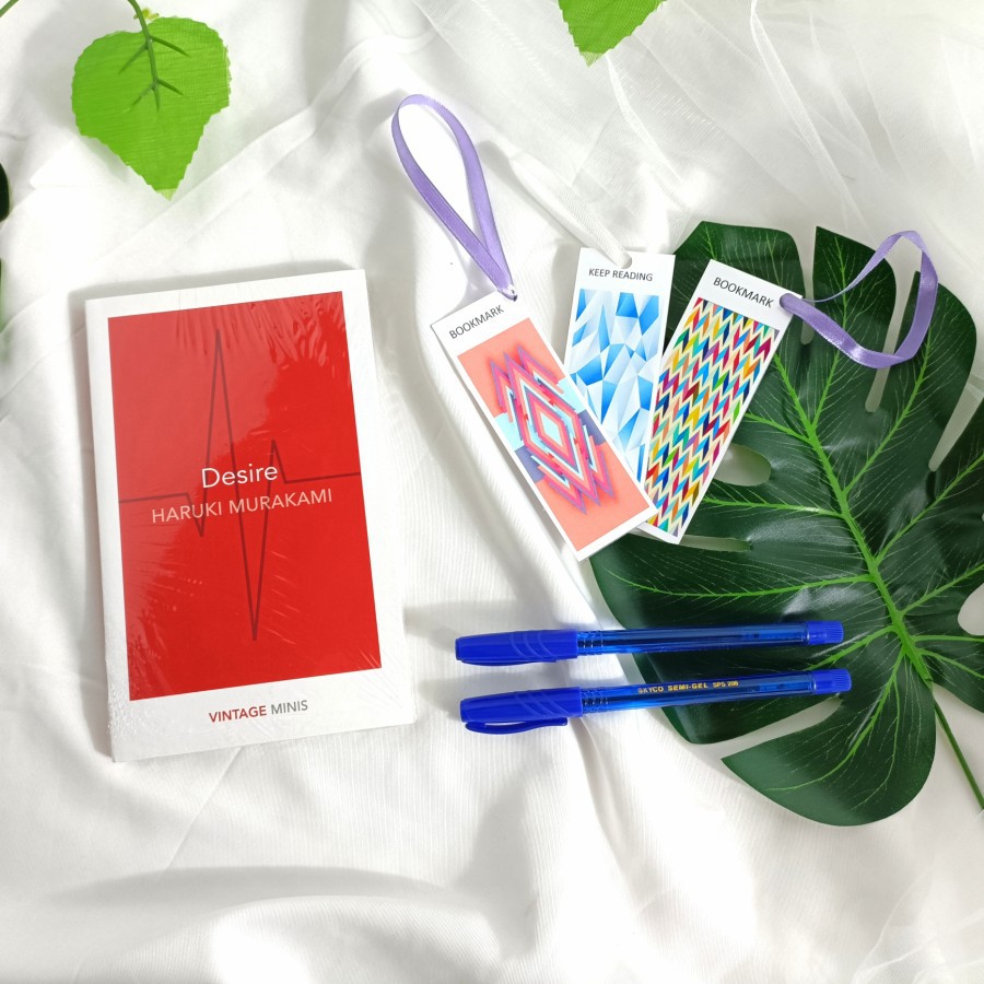 ORIGINAL IMPORT BOOK DESIRE HARUKI MURAKAMI ENGLISH BAHASA INGGRIS VINTAGE MINIS MURAKAMIS KAFKA ON 