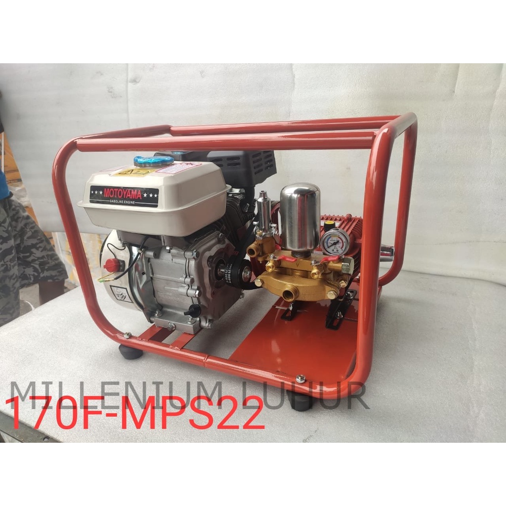 Alat doorsmeer/ Mesin steam jet pencuci mobil Motoyama GX200 + Sprayer Motoyama 22