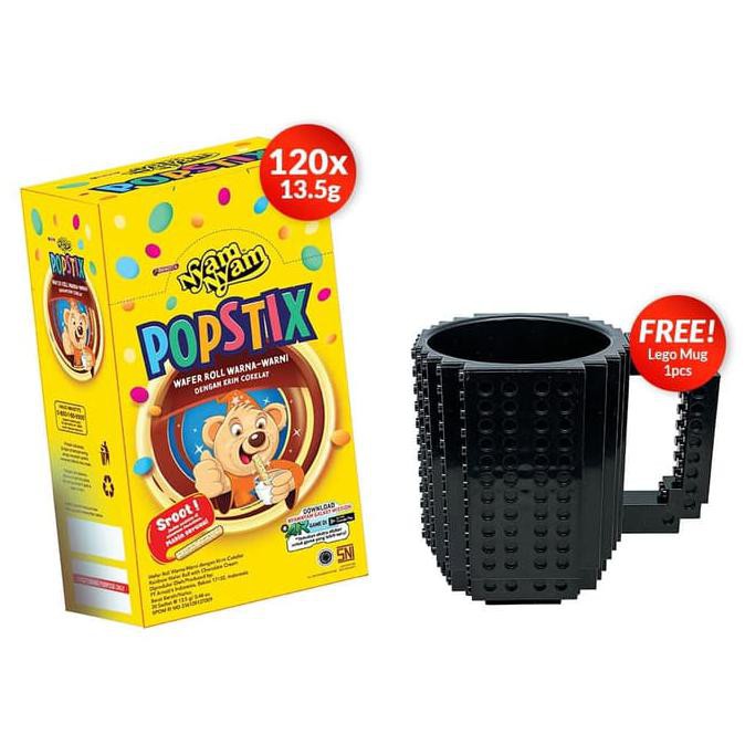 

BEST SELLER Arnott's Nyam Nyam Popstix 120pcs + Mug