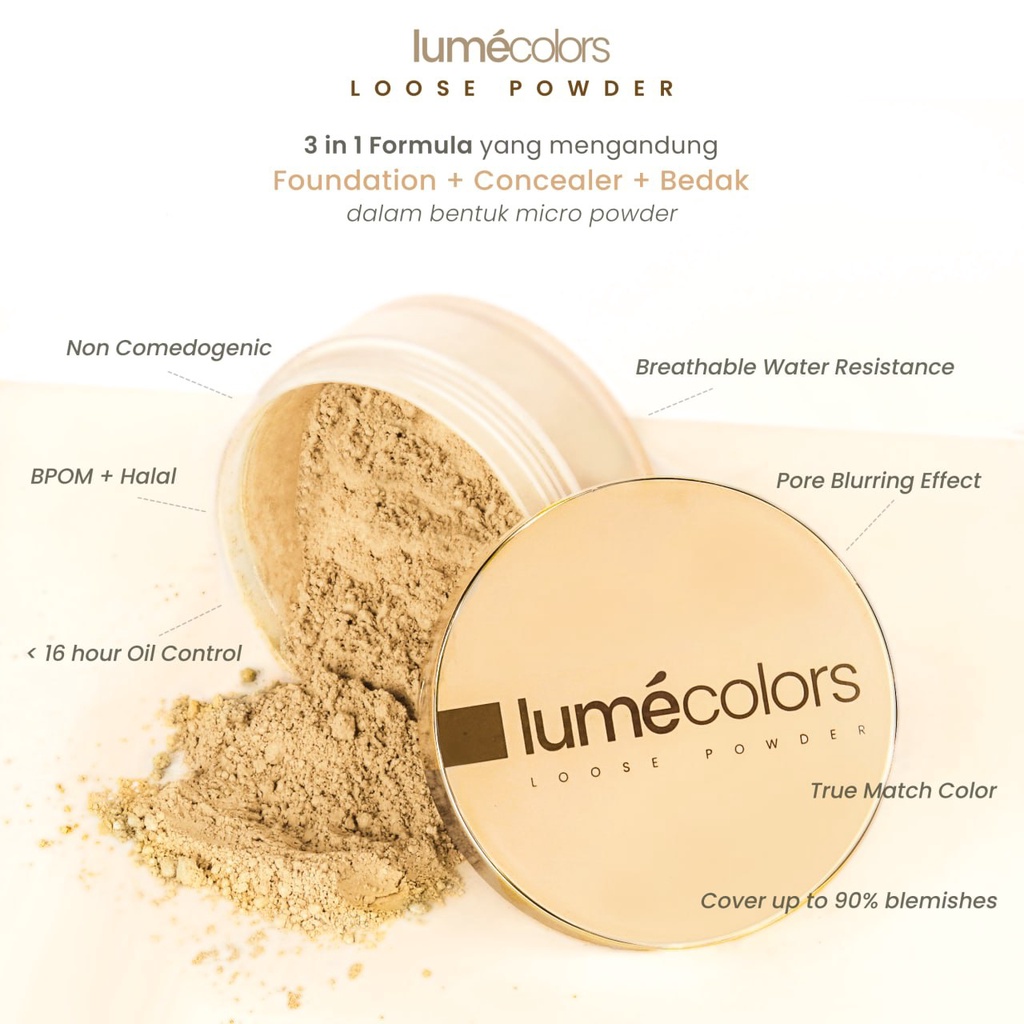 LOOSE POWDER LUMECOLORS
