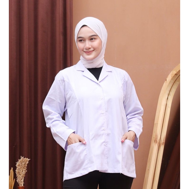 Baju Dinas Putih wanita Baju Putih PNS/ASN, Guru, PPL, PDH, Perawat, Bidan