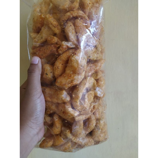 Batagor Pedas Daun Jeruk 250gr/ Batagor Kering Pedas daun jeruk/ Snack kiloan