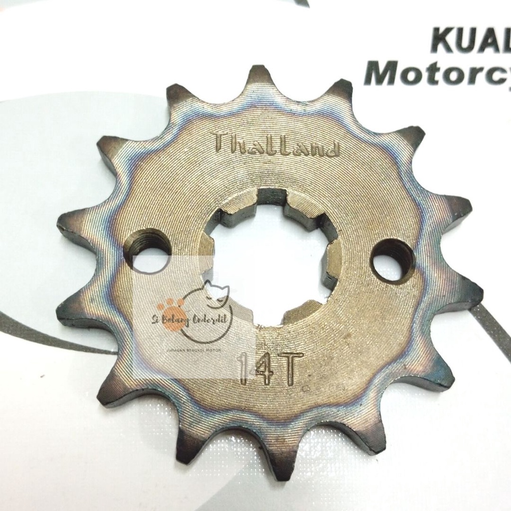 GEAR SET + RANTAI JUPITER MX 135 NEW 5 SPEED (38T/14T) 428H-116L PNP MX LAMA THALLAND