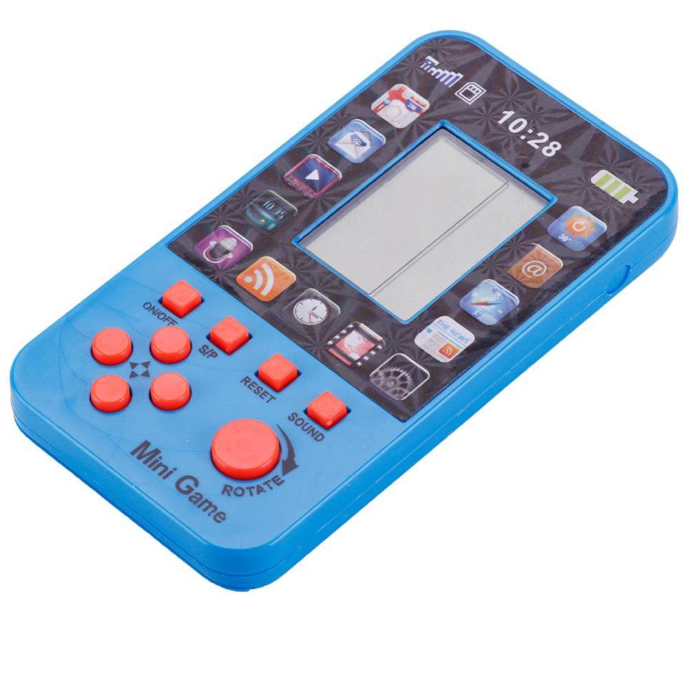 Timekey Konsol Game Tetris Portable Dengan Layar LCD Untuk Anak V6Y6