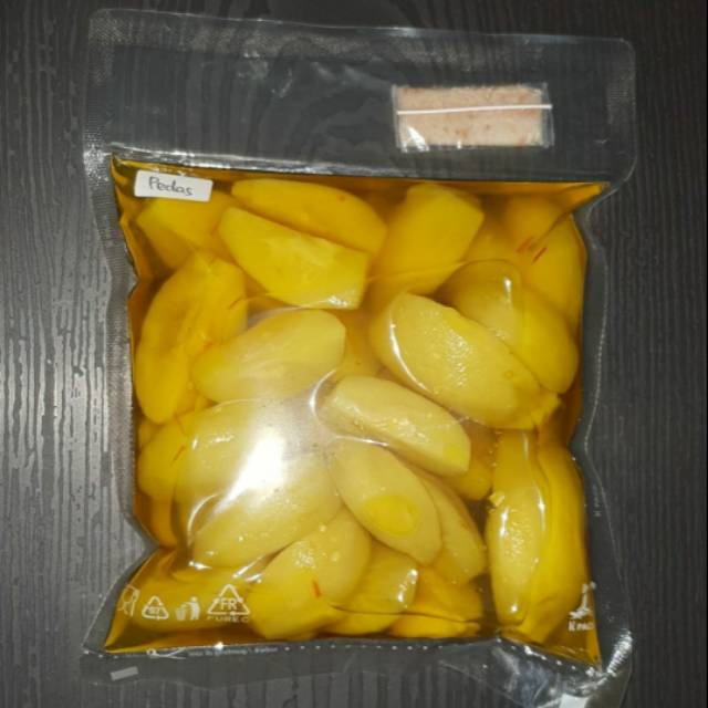 

Manisan dondong belah pedas