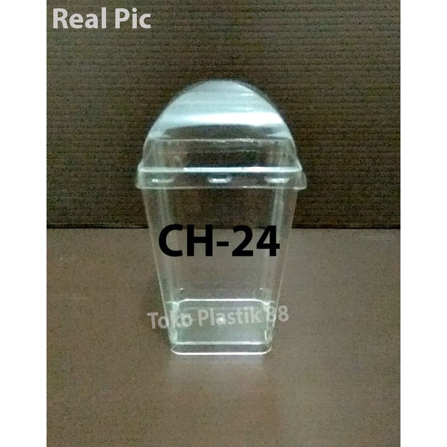 Sale Promo Cup Gelas Puding Kotak Polos Ch-24