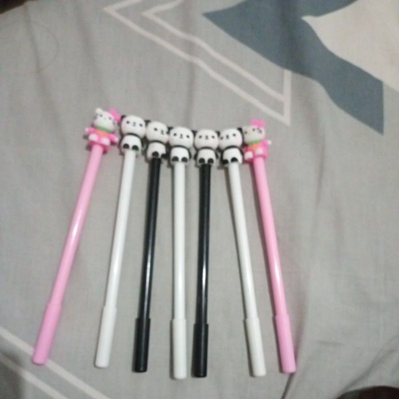 

Pulpen Panda dan Hello kitty imut lucu murah