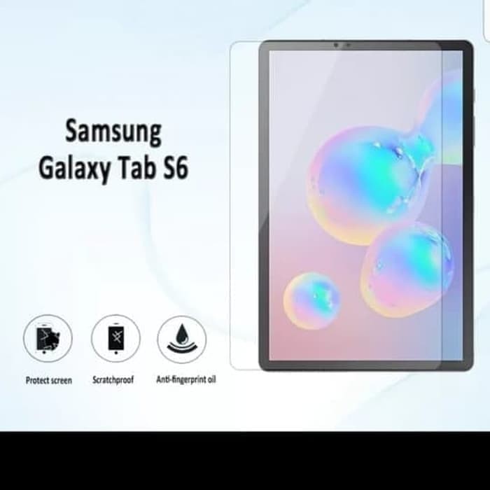 tempered glass Samsung Tab S6 anti gores screen guard kaca