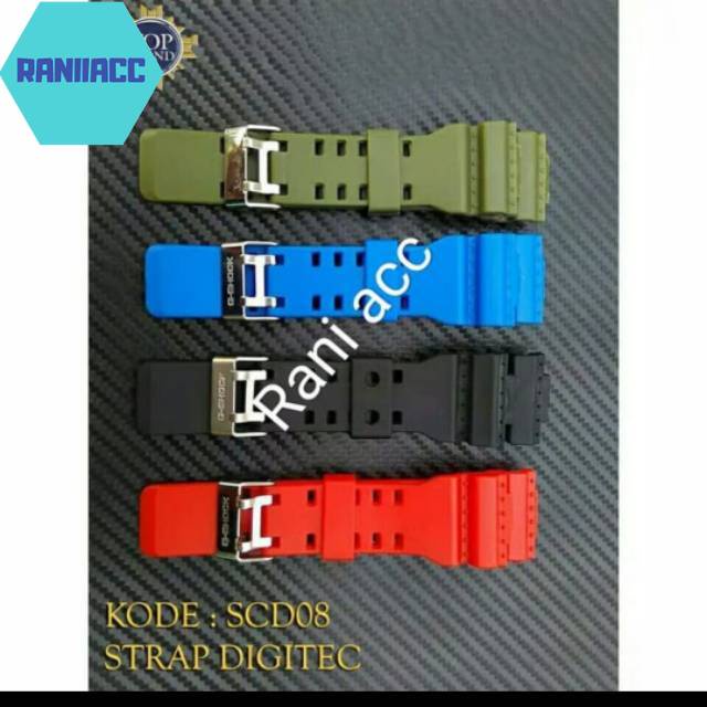 STRAP TALI JAM DIGITEC DG 2011 2017 2020  2053 2075 2077 DG2011 DG2017 DG2020 DG2053 T FREE PEN