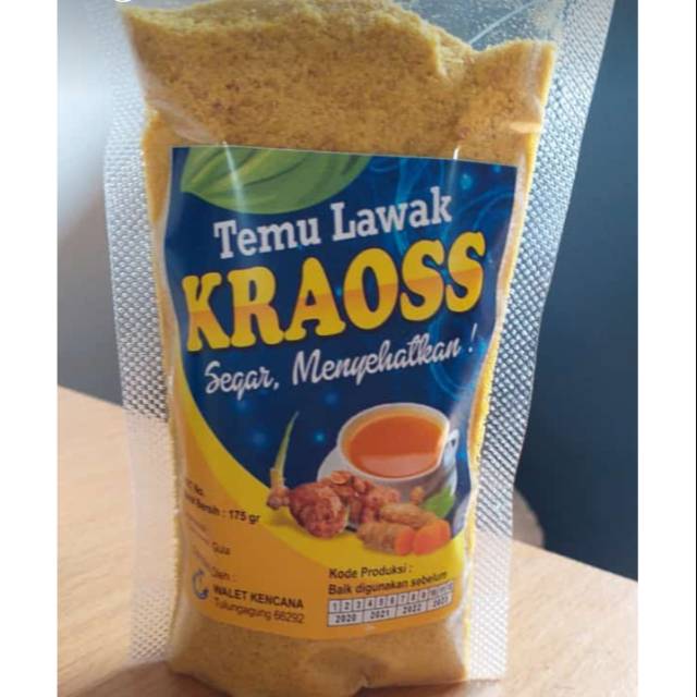 

Temulawak bubuk KRAOSS