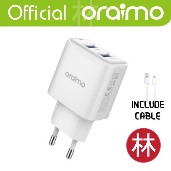 Oraimo OCW-E63D Firefly 2 Dual USB Charger