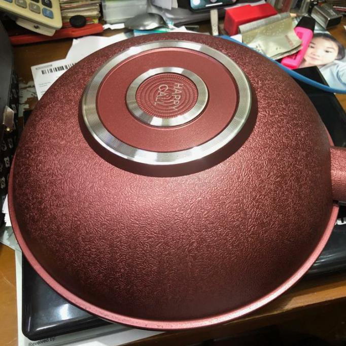 Segera Miliki Panci Wajan 30Cm / Wok Pan Tebal Hc Pan - Merah Terbatas