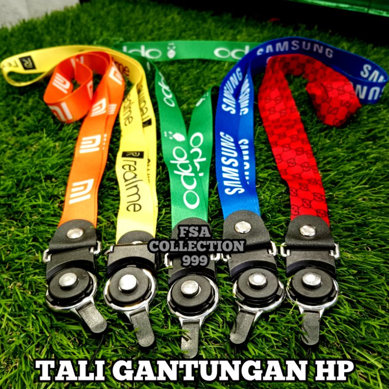 Tali Gantungan Handphone Kalung Leher Serbaguna/Tali HP Vivo Oppo Realme Samsung