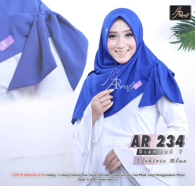 Hijab ar rafi/segi empat by ar rafi ar 234 idr 85000