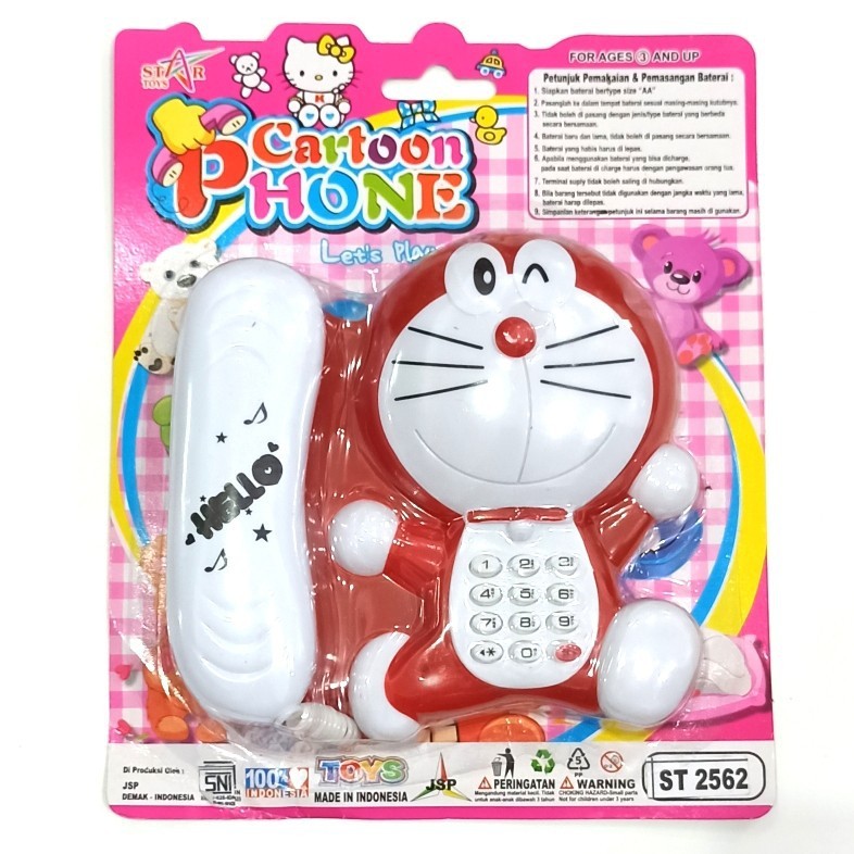 Image of istanatoys.com Mainan Telepone Music Doraeemon No.1189 #2