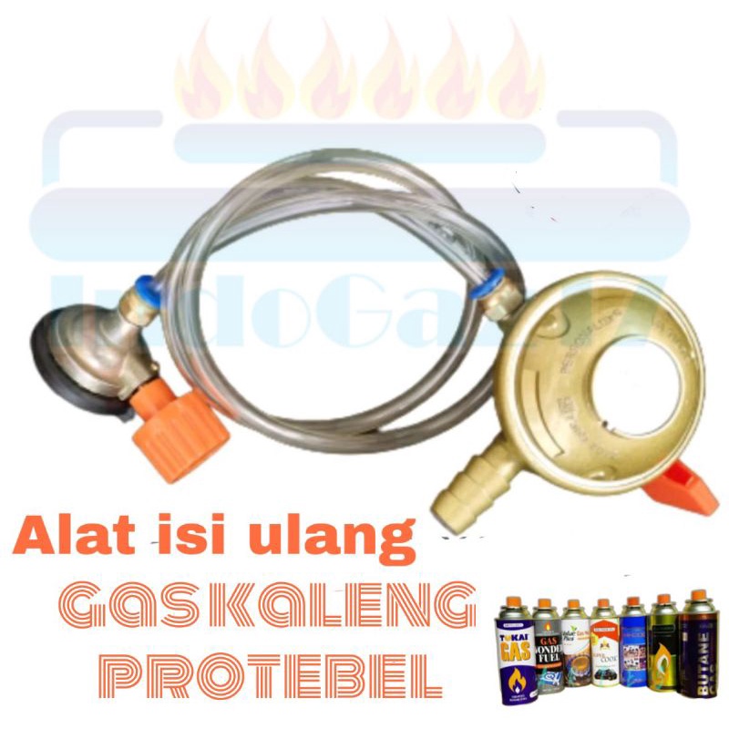 Alat Isi Ulang Gas Kaleng/ Alat Refill Gas kaleng portable/ Alat isi ulang Gas kaleng