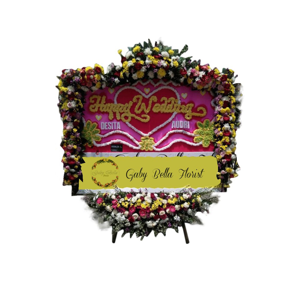 Papan Bunga – 210 Bunga papan pernikahan papan bunga ucapan selamat papan bunga wisuda