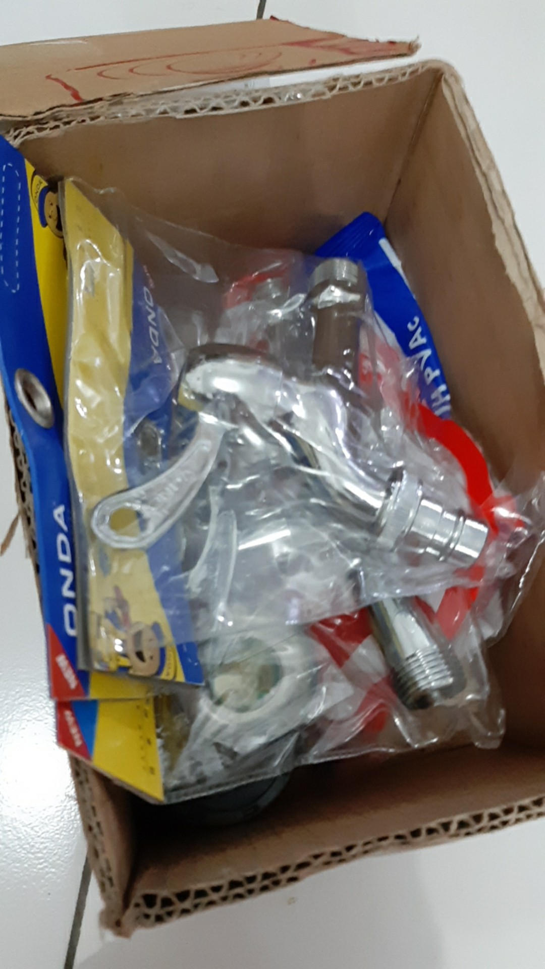 Double Neeple Pvc Aw Rucika  1/2