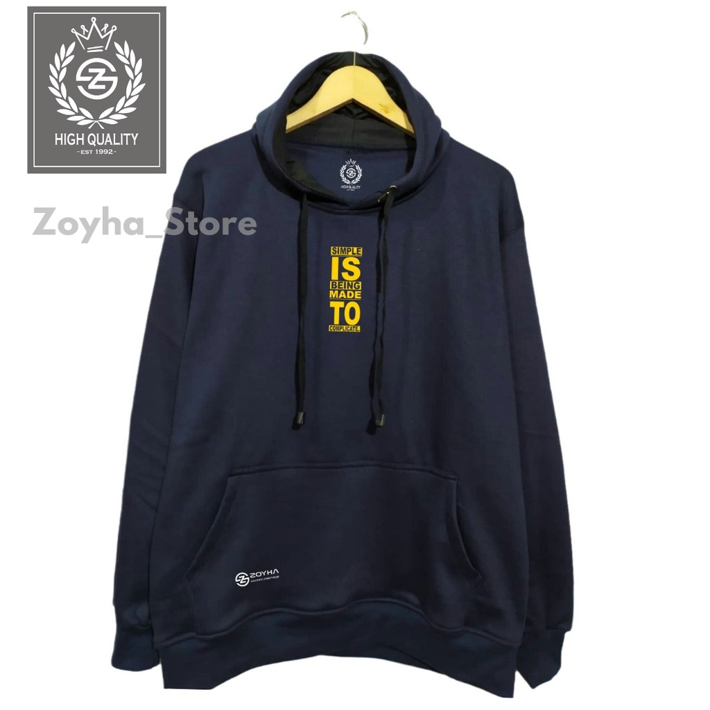 Zoyha _Store Sweater Hoodie Nevy ZS182 Original Distro Catoon Permium