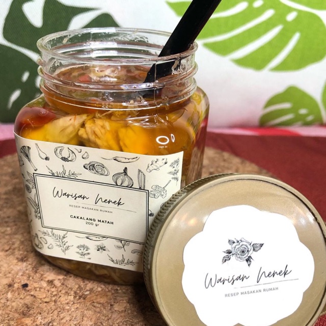 

Sambal cakalang matah