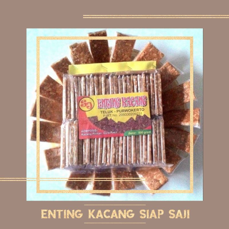 

Enting kacang siap saji jajanan pasar jajanan jadul permen manis gurih