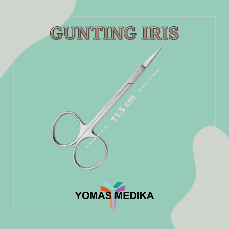 Gunting Jaringan Bedah Tajam Tajam Kecil 11 CM