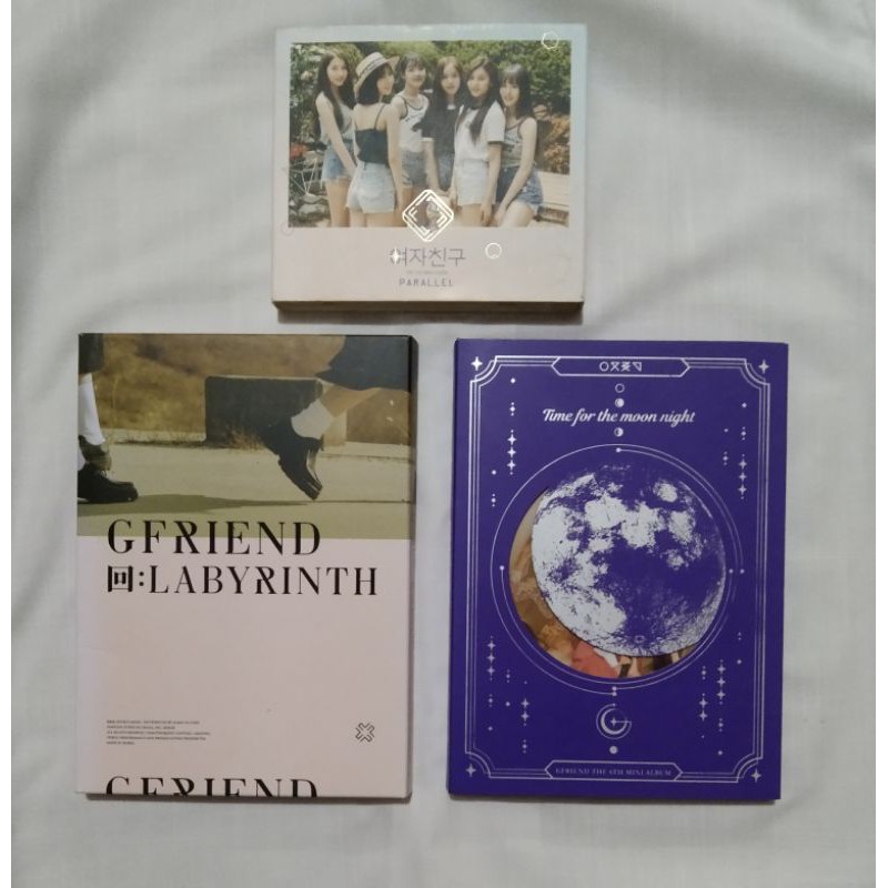 OFFICIAL GFRIEND Album Parallel, Labyrinth, TFTMN , WTS ALBUM GFRIEND