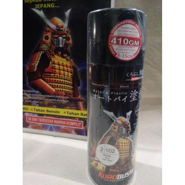 cat semprot spray SAMURAI white 102