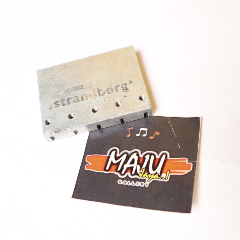 saddle bridge tremolo block blok original strandberg gitar elektrik up down floyd rose