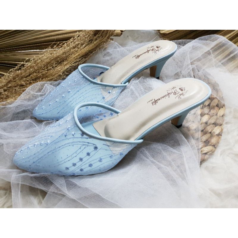 sepatu wanita sexy babyblue sepatu wanita cantik 5cm