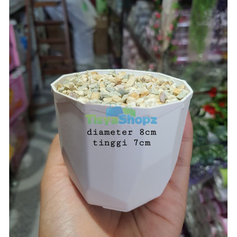 ID POT BUSA & BATU / STANDING POT INSTAN TINGGAL PASANG BUNGA