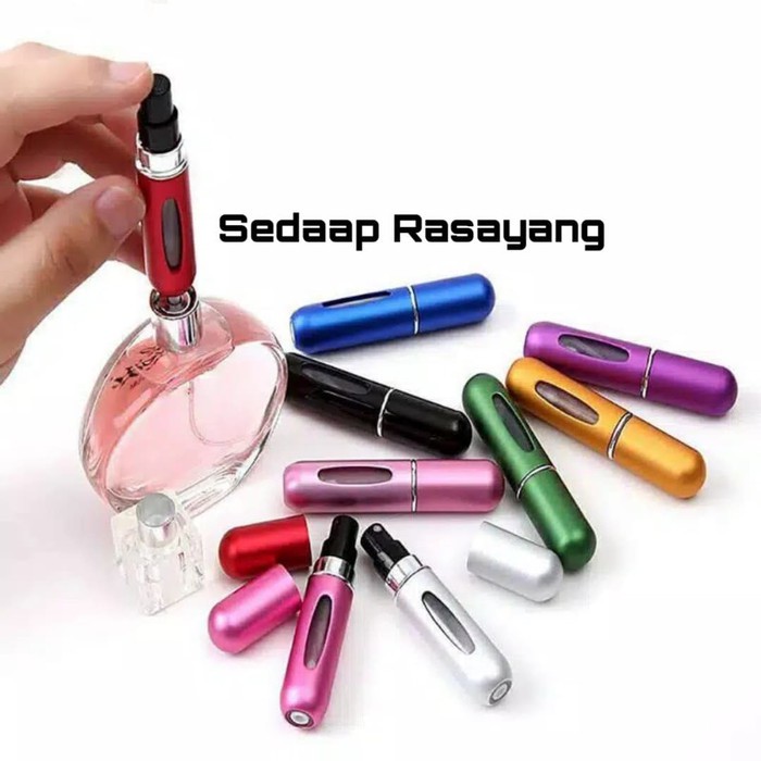 Botol Parfum Semprot Atomizer Mini Portabel Isi Ulang ukuran 5ml